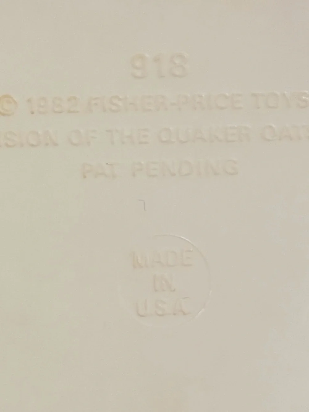 1982 Vintage Fisher-Price Green and Blue Play Sink with Dish Rack